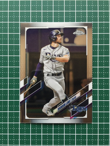 ★MLB 2021 TOPPS CHROME #218 BRANDON LOWE［TAMPA BAY RAYS］ベースカード「BASE」★