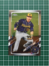 ★MLB 2021 TOPPS CHROME #211 KESTON HIURA［MILWAUKEE BREWERS］ベースカード「BASE」★_画像1