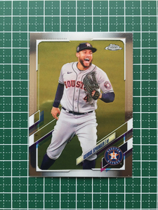 ★MLB 2021 TOPPS CHROME #53 GEORGE SPRINGER［HOUSTON ASTROS］ベースカード「BASE」★