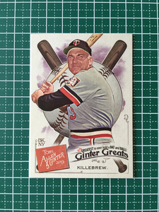 ★TOPPS MLB 2019 ALLEN & GINTER #GG-22 HARMON KILLEBREW［MINNESOTA TWINS］インサートカード「GINTER GREATS」★