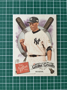 ★TOPPS MLB 2019 ALLEN & GINTER #GG-34 MARIANO RIVERA［NEW YORK YANKEES］インサートカード「GINTER GREATS」★