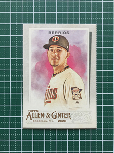 ★TOPPS MLB 2020 ALLEN & GINTER #147 JOSE BERRIOS［MINNESOTA TWINS］ベースカード 20★