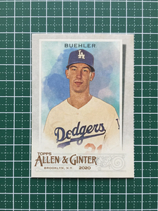 ★TOPPS MLB 2020 ALLEN & GINTER #5 WALKER BUEHLER［LOS ANGELES DODGERS］ベースカード 20★