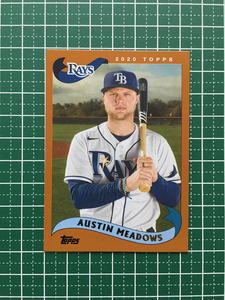 ★TOPPS MLB 2020 ARCHIVES #214 AUSTIN MEADOWS［TAMPA BAY RAYS］ベースカード「2002 TOPPS」20★