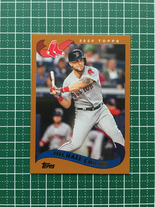 ★TOPPS MLB 2020 ARCHIVES #230 MICHAEL CHAVIS［BOSTON RED SOX］ベースカード「2002 TOPPS」20★