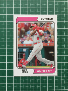 ★TOPPS MLB 2020 ARCHIVES #161 JUSTIN UPTON［LOS ANGELES ANGELS］ベースカード「1974 TOPPS」エラーカード 20★