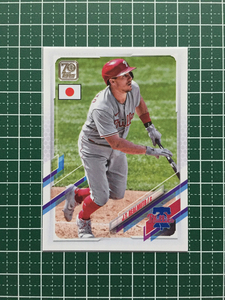 ★TOPPS MLB 2021 JAPAN EDITION #13 J.T. REALMUTO［PHILADELPHIA PHILLIES］ベースカード「BASE」★