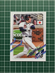 ★TOPPS MLB 2021 JAPAN EDITION #53 FREDDIE FREEMAN［ATLANTA BRAVES］ベースカード「BASE」★