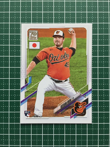 ★TOPPS MLB 2021 JAPAN EDITION #87 KEEGAN AKIN［BALTIMORE ORIOLES］ベースカード「BASE」ルーキー「RC」★