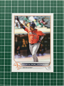 ★TOPPS MLB 2022 SERIES 1 #224 MARTIN MALDONADO［HOUSTON ASTROS］ベースカード「BASE」★