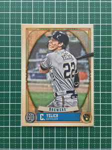 ★TOPPS MLB 2021 GYPSY QUEEN #192 CHRISTIAN YELICH［MILWAUKEE BREWERS］ベースカード「BASE」★