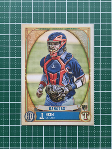 ★TOPPS MLB 2021 GYPSY QUEEN #164 JONAH HEIM［TEXAS RANGERS］ベースカード「BASE」ルーキー RC★