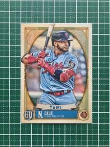 ★TOPPS MLB 2021 GYPSY QUEEN #59 NELSON CRUZ［MINNESOTA TWINS］ベースカード「BASE」★