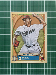 ★TOPPS MLB 2021 GYPSY QUEEN #292 SETH ROMERO［WASHINGTON NATIONALS］ベースカード「BASE」ルーキー RC★