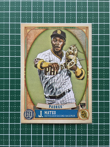 ★TOPPS MLB 2021 GYPSY QUEEN #263 JORGE MATEO［SAN DIEGO PADRES］ベースカード「BASE」ルーキー RC★