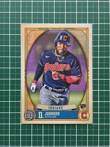 ★TOPPS MLB 2021 GYPSY QUEEN #255 DANIEL JOHNSON［CLEVELAND INDIANS］ベースカード「BASE」ルーキー RC★