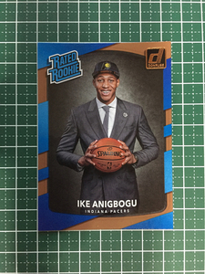 ★PANINI 2017-18 NBA DONRUSS #176 IKE ANIGBOGU［INDIANA PACERS］ベースカード ルーキー RC 2018★