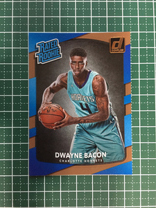 ★PANINI 2017-18 NBA DONRUSS #161 DWAYNE BACON［CHARLOTTE HORNETS］ベースカード ルーキー RC 2018★