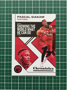 ★PANINI 2019-20 NBA CHRONICLES #46 PASCAL SIAKAM［TORONTO RAPTORS］ベースカード 2020★