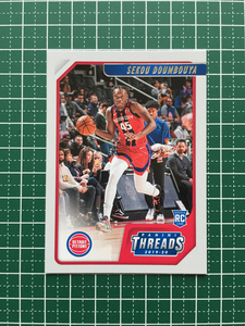 ★PANINI 2019-20 NBA CHRONICLES #92 SEKOU DOUMBOUYA［DETROIT PISTONS］ベースカード「THREADS」ルーキー RC 2020★