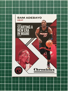 ★PANINI 2019-20 NBA CHRONICLES #3 BAM ADEBAYO［MIAMI HEAT］ベースカード 2020★