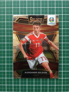 ★PANINI 2020 SELECT UEFA EURO #13 ALEKSANDR GOLOVIN［RUSSIA／ロシア］ベースカード「TERRACE」★