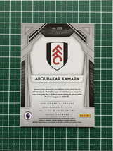 ★PANINI 2020-21 PRIZM PREMIER LEAGUE #299 ABOUBAKAR KAMARA［FULHAM］ベースカード ルーキー RC★_画像2