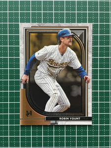 ★TOPPS MLB 2021 MUSEUM COLLECTION #16 ROBIN YOUNT［MILWAUKEE BREWERS］ベースカード「BASE」★