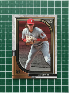 ★TOPPS MLB 2021 MUSEUM COLLECTION #75 ALEC BOHM［PHILADELPHIA PHILLIES］ベースカード「BASE」ルーキー RC★