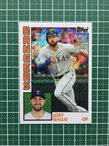 ★TOPPS MLB 2019 UPDATE SERIES #T84U-44 JOEY GALLO［TEXAS RANGERS］「SILVER PACK 1984」★