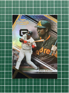 ★TOPPS MLB 2021 GOLD LABEL #12 TONY GWYNN［SAN DIEGO PADRES］ベースカード「CLASS 1」BLACK パラレル版★