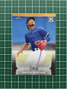 ★LEAF MLB 2020 DRAFT BASEBALL #23 ORELVIS MARTINEZ ベースカード ルーキー「XRC」20★