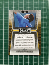 ★LEAF MLB 2020 DRAFT BASEBALL #04 RONNY MAURICIO ベースカード 20★_画像2