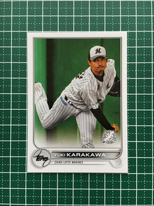 ★TOPPS NPB 2022 #68 唐川侑己［千葉ロッテマリーンズ］ベースカード「BASE」★