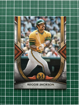 ★TOPPS MLB 2022 MUSEUM COLLECTION #2 REGGIE JACKSON［OAKLAND ATHLETICS］ベースカード「BASE」★_画像1