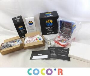 [ including in a package possible ] secondhand goods game Neo geo Mini NEOGEOmini SNK40 anniversary exclusive use controller NEOGEOminiPAD 3 point goods set 