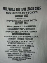 ｎ7998　レア　世界最強タッグ決定リーグ戦　全日本　プロレス　2005　REAL WORLD TAG TEAM LEAGUE　tシャツ　vintage　ビンテージ　人気_画像9