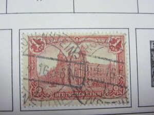 ドイツ（帝國）切手 106〜109 4種 使用済み