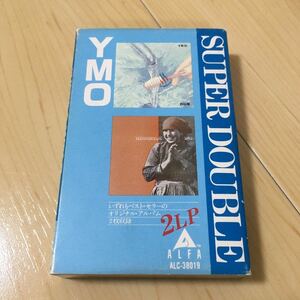  кассетная лента YMO 2LP BGM TECHNODELIC super double Showa Retro редкость подлинная вещь желтый Magic o-ke -тактный la Sakamoto Ryuichi Hosono Haruomi Takahashi Yukihiro 