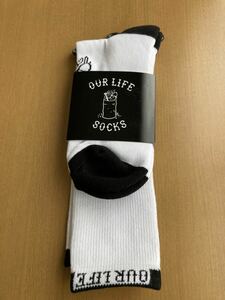 deadstock не использовался товар OUR LIFE skater socks men's носки Hour жизнь 