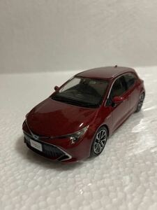 1/30 トヨタ 新型カローラスポーツ COROLLA SPORT 非売品 カラーサンプル ミニカー エモーショナルレッドⅡ