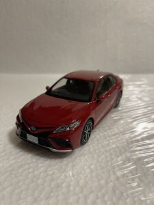 1/30 トヨタ 新型カムリ ハイブリッド WS CAMRY 後期 非売品 カラーサンプル ミニカー エモーショナルレッドⅡ