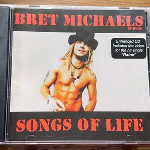 送料込み：中古★Bret Michaels/ブレット マイケルズ★Songs of Life★ソロ名義作としての第2弾★Poison/ポイズン