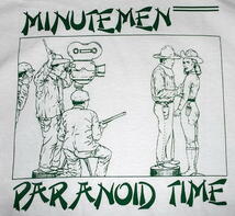 ★ミニットメン Tシャツ MINUTEMEN Paranoid -S 正規品 sonic youth sst fugazi_画像1