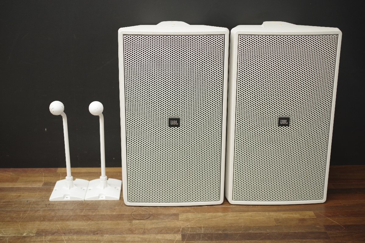 ラッピング ※ JBL 2wayコンパクトスピーカー ペア Control 1 PRO-WH