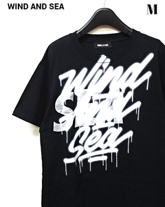 M【WIND AND SEA IT'S A LIVING Tee WDS-ITLIV-02 Black ウィンダンシー Tシャツ イッツアリビング 21SS TEE Tシャツ ブラック】