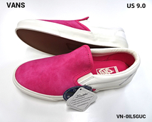 US9.0 (27cm)【VANS Classic Slip-On CA (Scotchgard) Pink VN-0IL5GUC ヴァンズ バンズ クラッシック スリッポン ピンク スコッチガード】_画像1