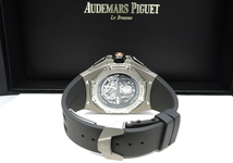 オーデマピゲ AUDEMARS PIGUET ロイヤル オーク コンセプト トゥールビヨン クロノグラフ オープンワーク 日本限定25本 未使用品_画像7