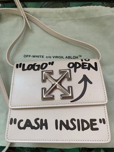 Off-White Jitney 0.7 Cash Inside ショルダーバッグ