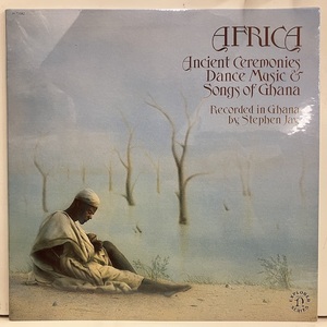 ★即決 Stephen Jay / Africa Ancient Ceremonies Dance Music & Songs Of Ghana 米オリジナル フィールド・レコーディング ゴンジェ弓奏